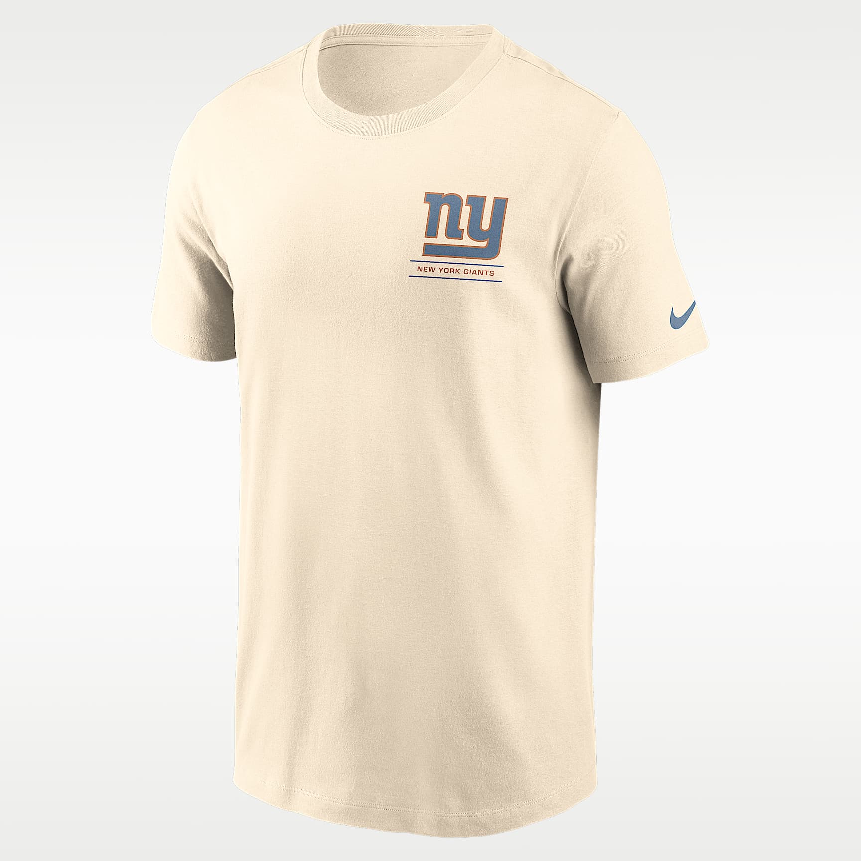 New York Giants Essential Vintage Mod Men's Nike NFL T-Shirt. Nike.com
